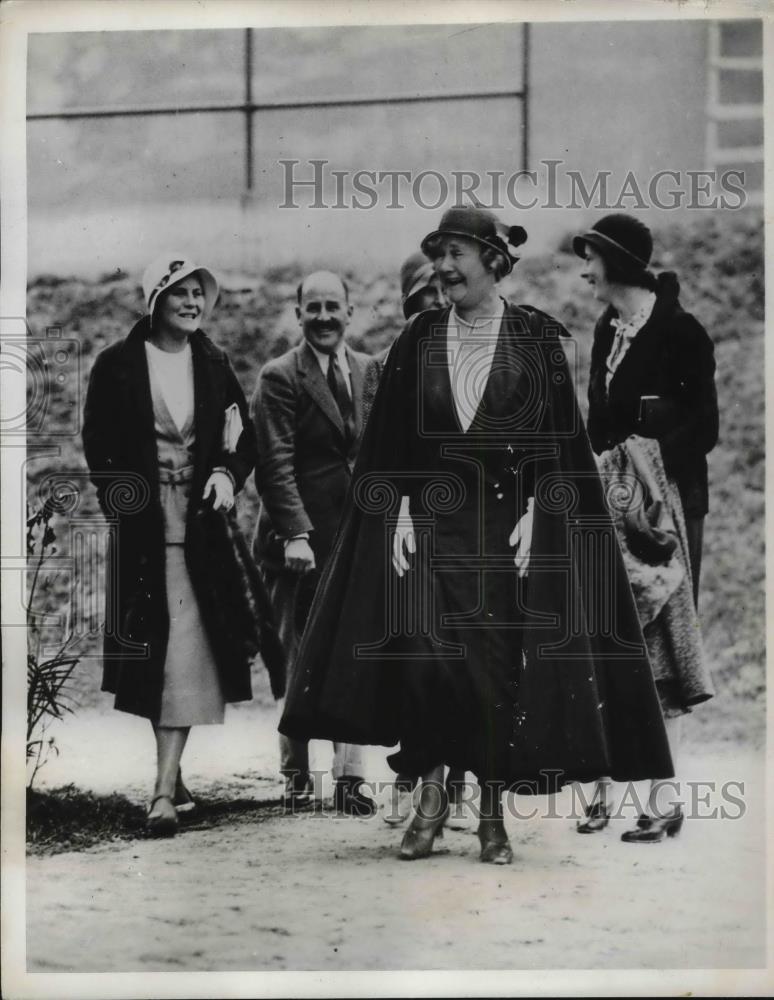 1932 Press Photo Rosemary Grissell, Major Craig, Lady Cubitt, Ruth Jeffreys - Historic Images