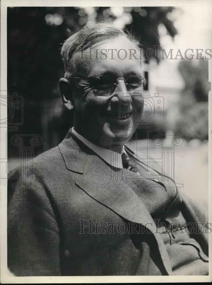 1936 Press Photo Kansas Governor, Alfred Landon - Historic Images