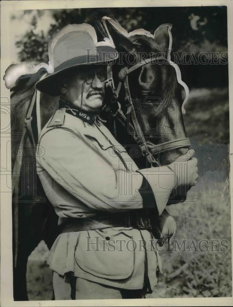 1926 Press Photo Frank Hopper Named Perfect Double Of Theodore Roosevelt - Historic Images