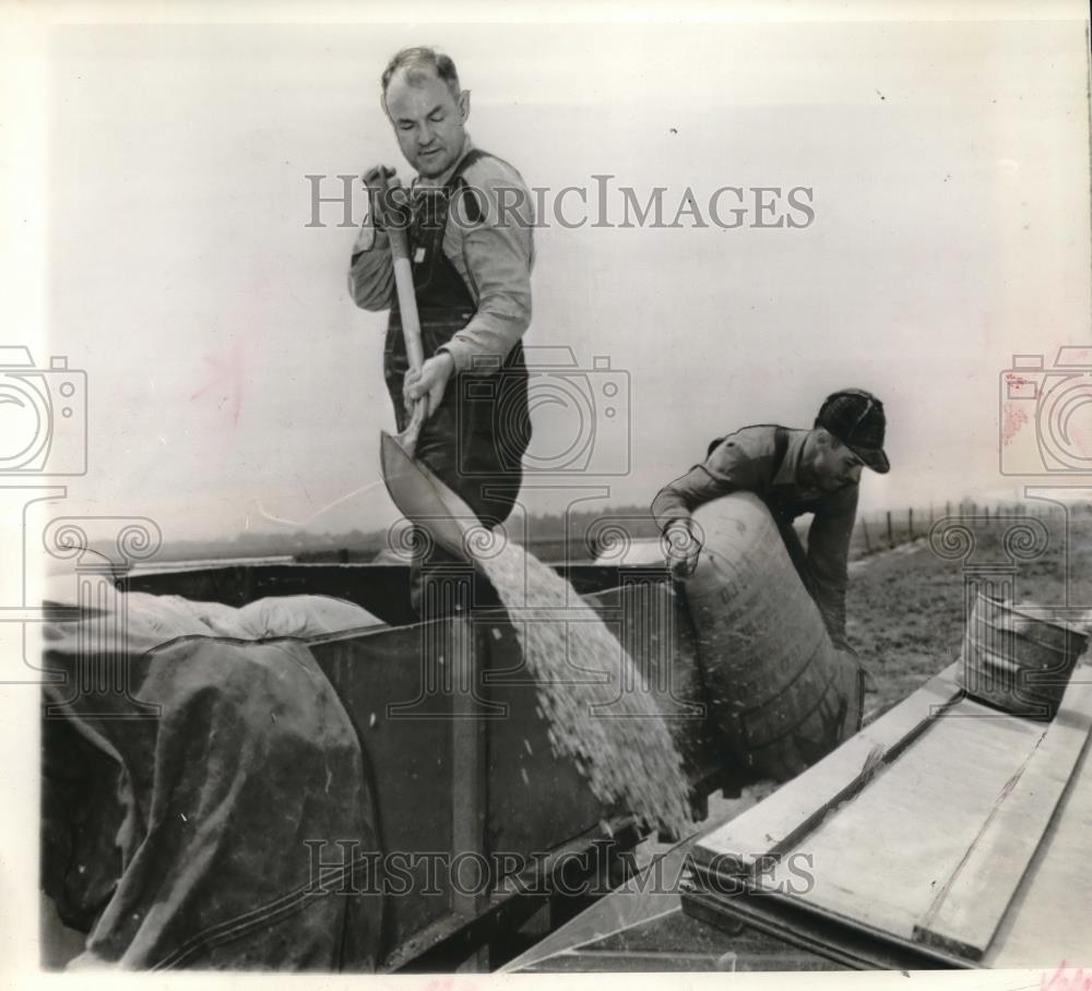 1942 Press Photo Secretary of Agriculture Claude Wickard on His Farm - Historic Images