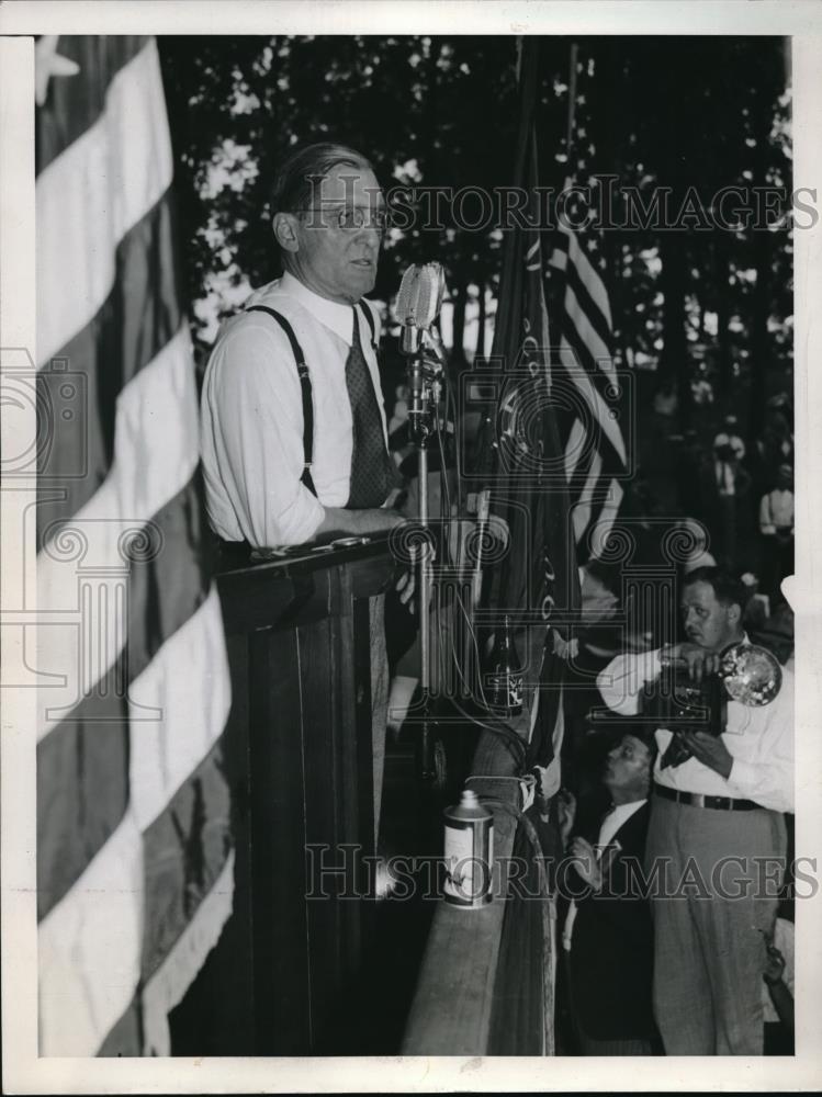 1940 Press Photo Atlanta, Ga Agri Commissioner Columbus Roberts, run for Gov. - Historic Images