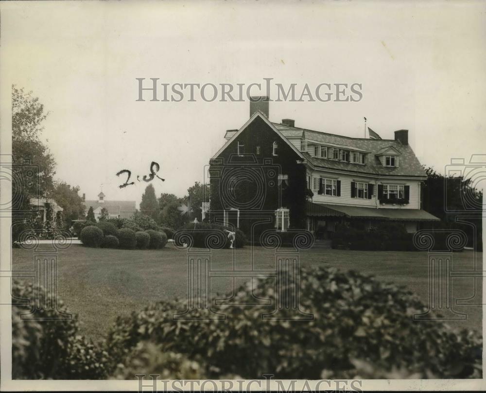 1927 Press Photo Gov. Alvan T. Filler of Massachusetts North Hampton - Historic Images