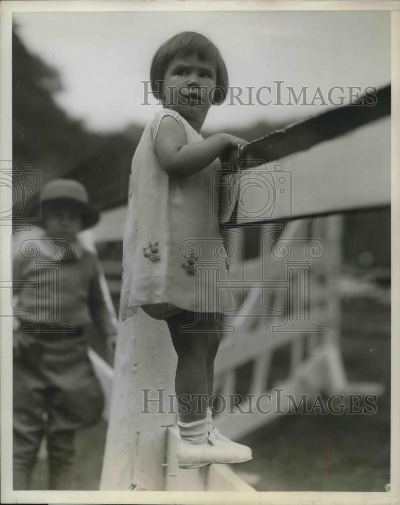 1929 Press Photo Suzette Twining at Horse show in NYC - neb45062 - Historic Images