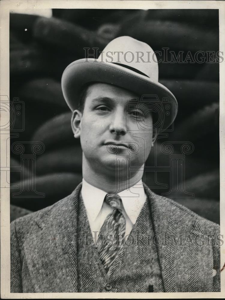 1918 Press Photo Joseph Boedroasser President of Joseph Boedroasser co - Historic Images