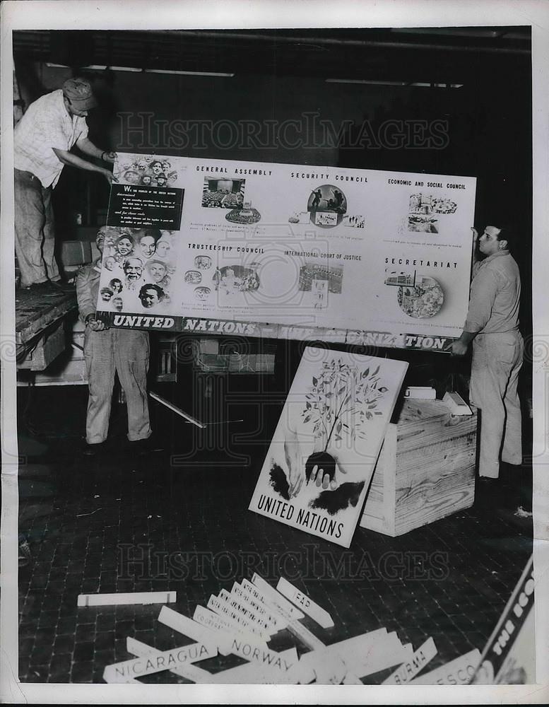 1948 Press Photo UN General Assembly Paris - neb13480 - Historic Images