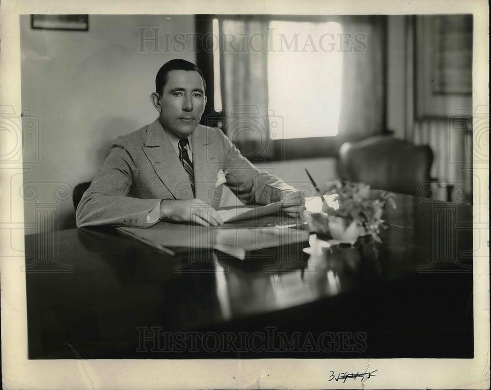 1936 Press Photo Attorney Claude Pepper Democratic Nominee for Senate - Historic Images