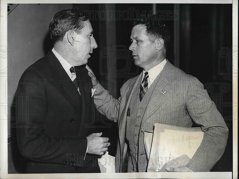 1938 Press Photo Senators Allen Ellender &amp; Claude Pepper - Historic Images