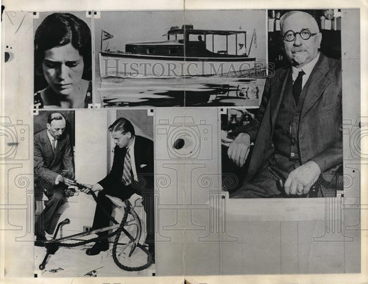 Press Photo Lilliam Coolings found dead as the anchor of the ship was evidence - Historic Images