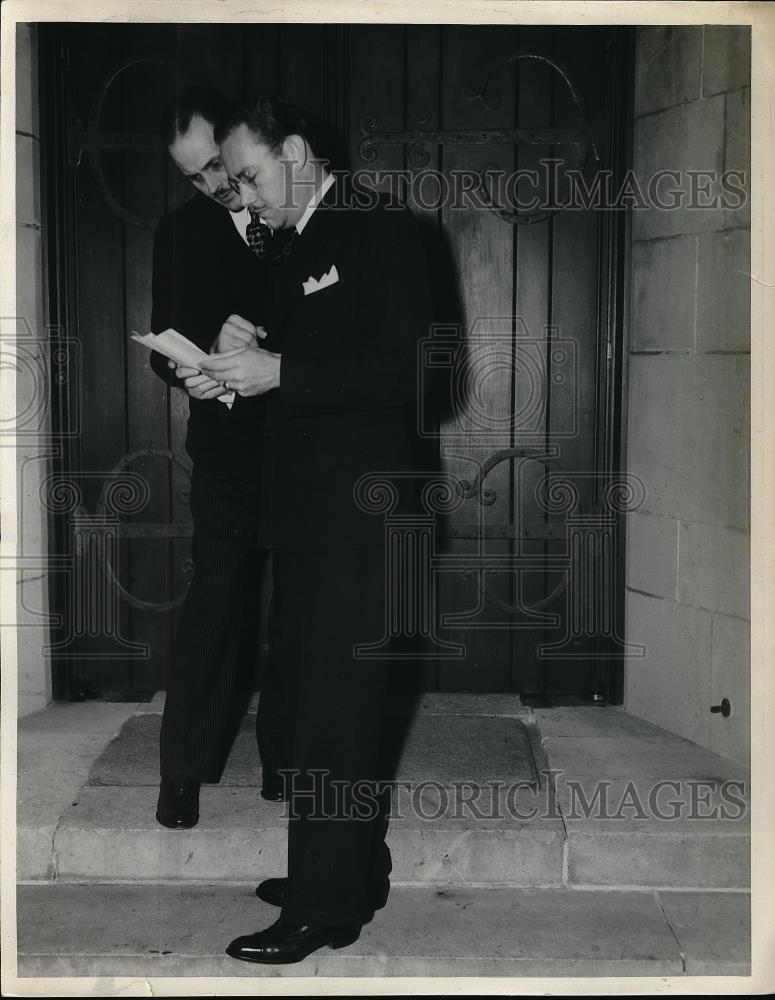 1935 Press Photo Harvey Priester With Glasses - neb48399 - Historic Images