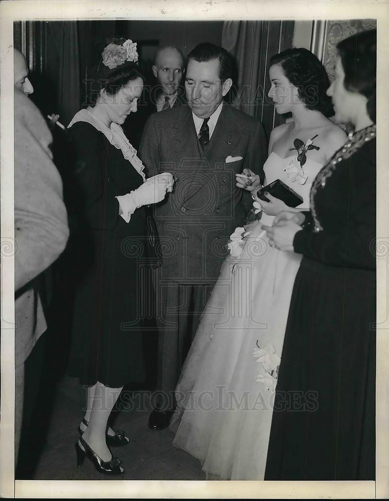 1941 Press Photo Mrs. Claude E. Pepper and Senator Claude E. Pepper of Florida - Historic Images