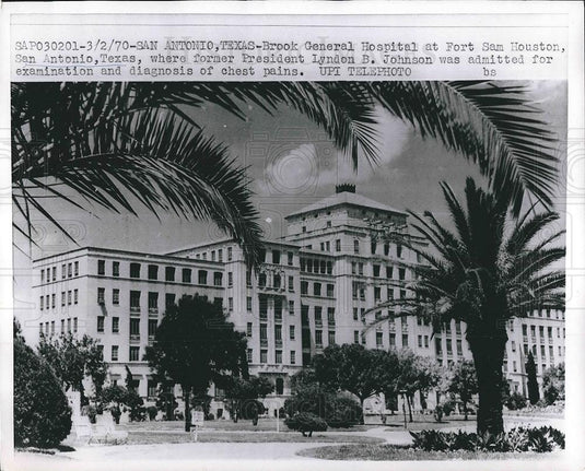 1970 Press Photo Brook General Hospital San Antonio Texas - Historic Images