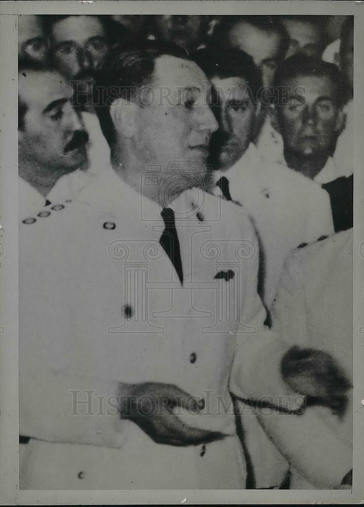 1944 Press Photo Staff Dept. Col. Juan D. Peron - neb12990 - Historic Images