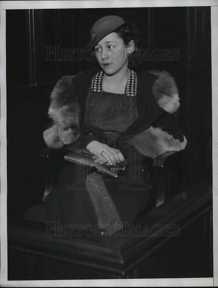 1933 Press Photo Miss Lenore Kamons - Historic Images