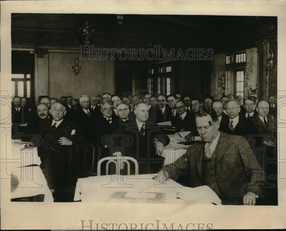 1926 Press Photo Attorneys &amp; Representatives at Interstate Commerce Commission - Historic Images