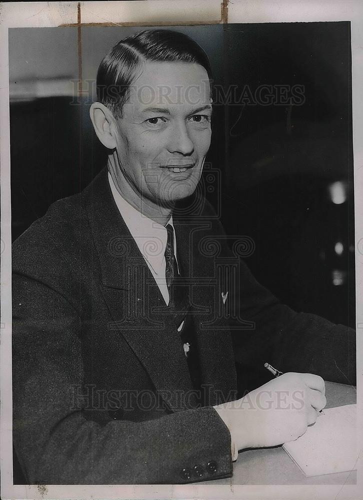 1937 Press Photo John Page Named Head Of Bureau Of Reclamation - Historic Images