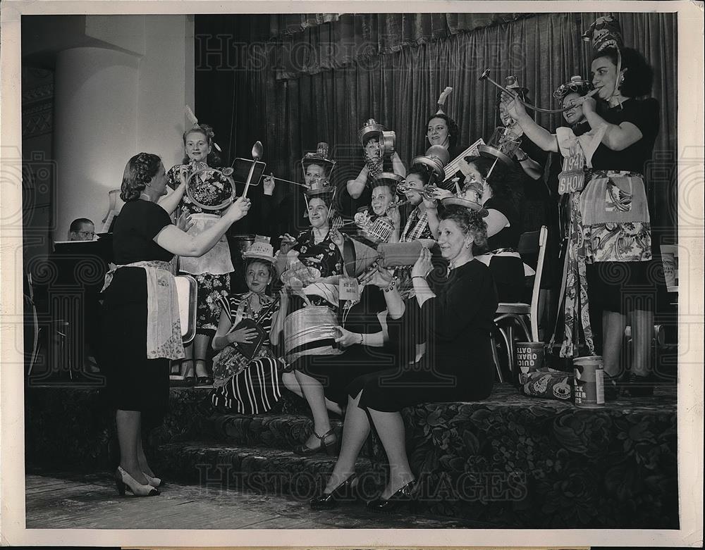 1948 Press Photo Members of William Penn Parent teacher association - Historic Images
