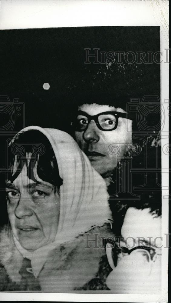 1968 Press Photo Larissa Daniel, wife of imprisoned Soviet Author Yuli Daniel - Historic Images