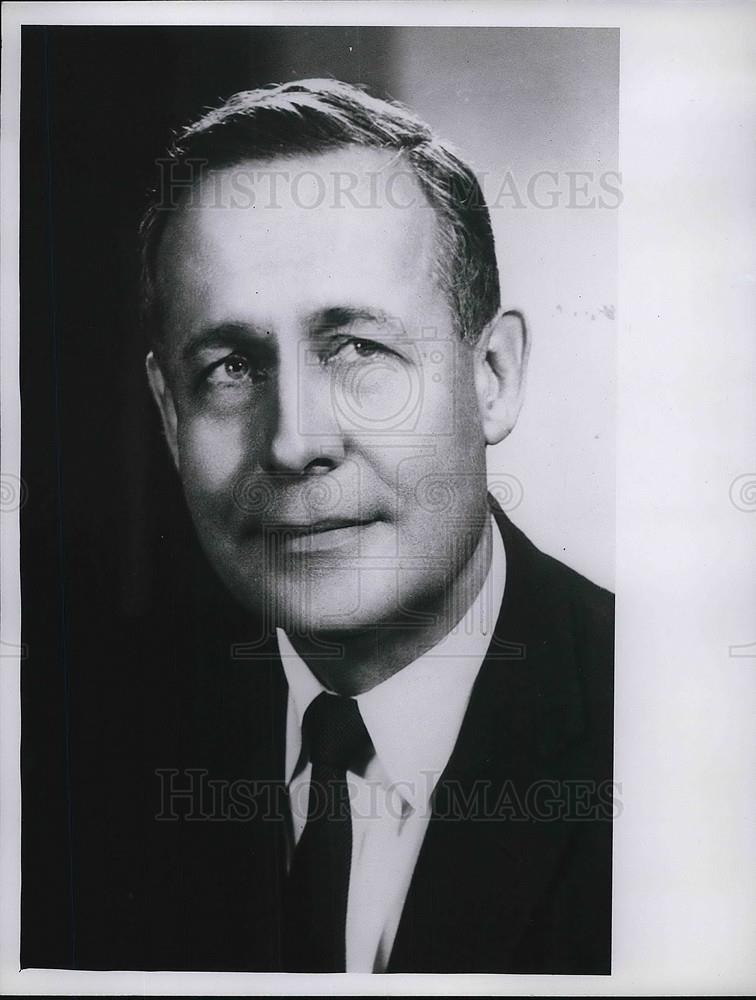 1961 Press Photo Dr Roger Revelle, science advisor to Udall - Historic Images