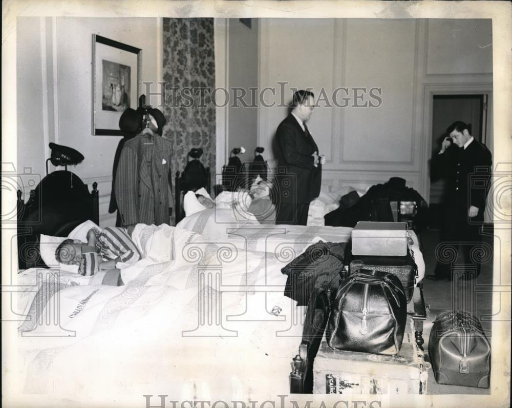 1944 Press Photo Halifax, Canadahotel rooms for wartime execs - Historic Images