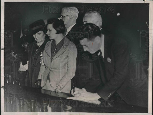 1936 Press Photo Elizabeth Smith Guilty of Manslaughter in NYC - Historic Images