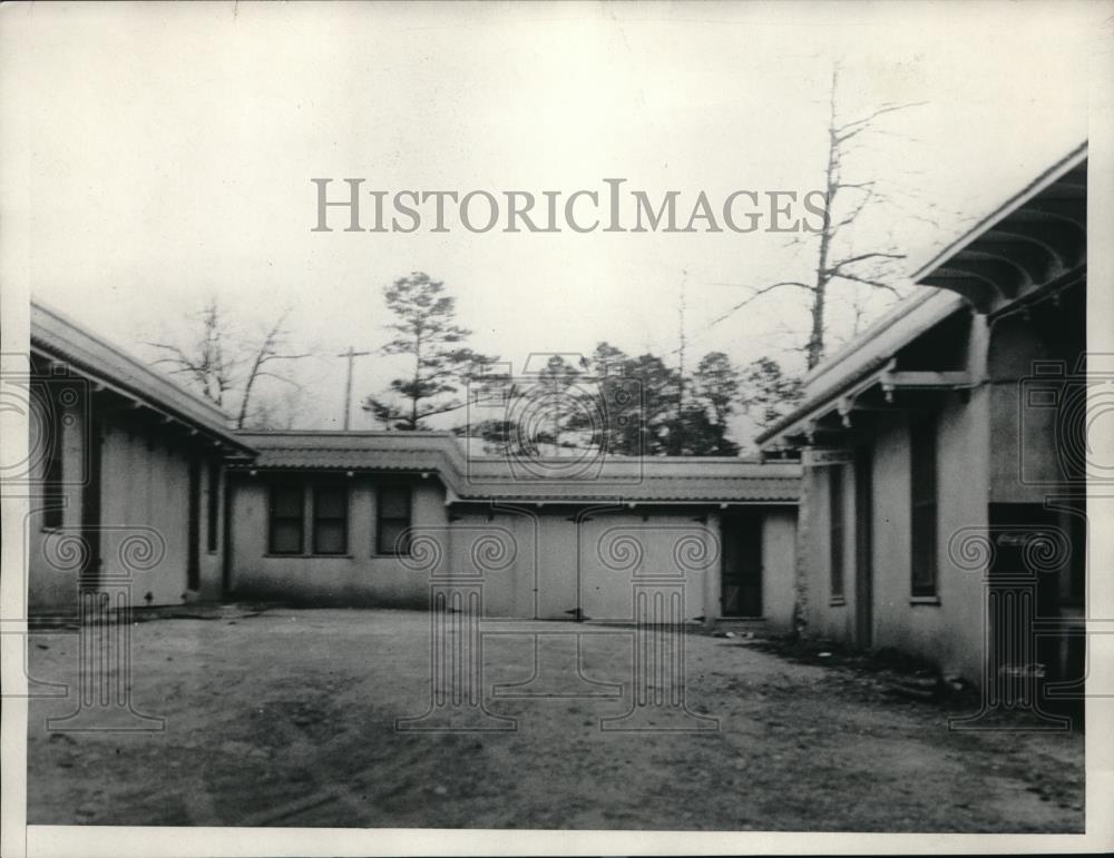 1932 Press Photo Ark. tourist camp rwesidence of Rev Baltzly - Historic Images