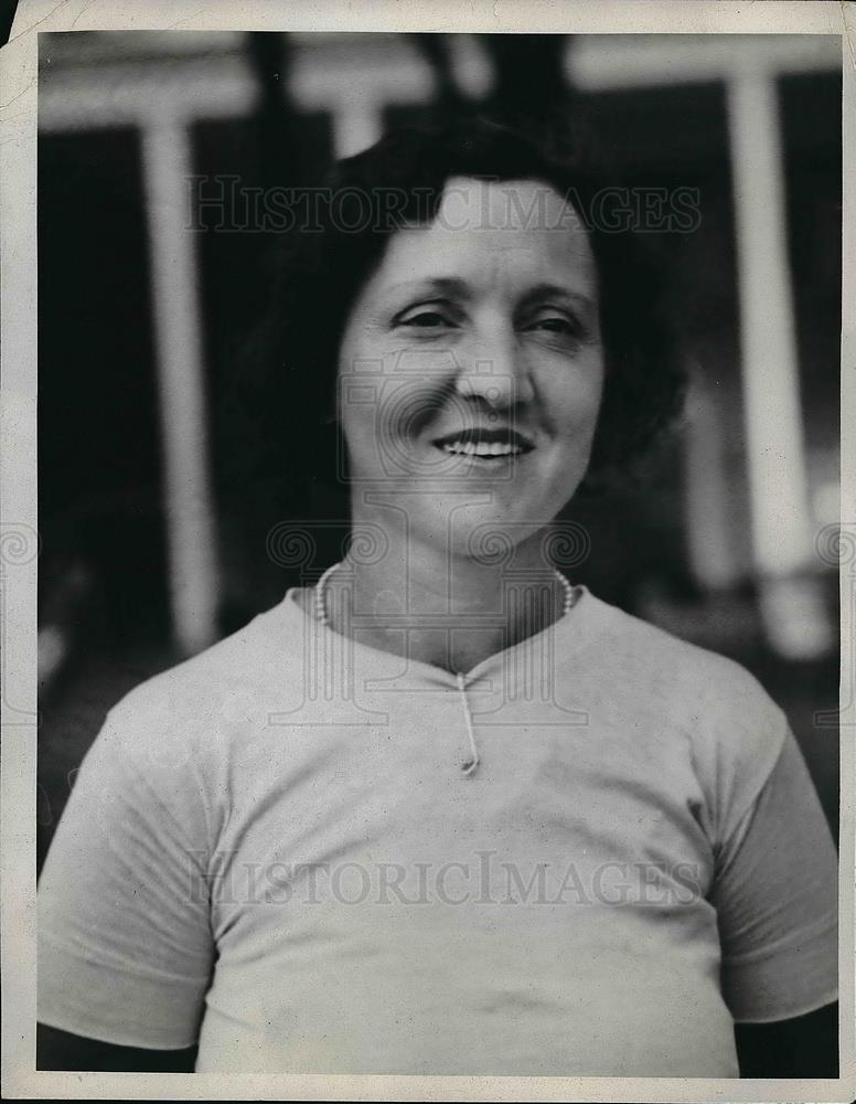 1927 Press Photo Mrs Charles (Marion) R. Harbaugh - Historic Images