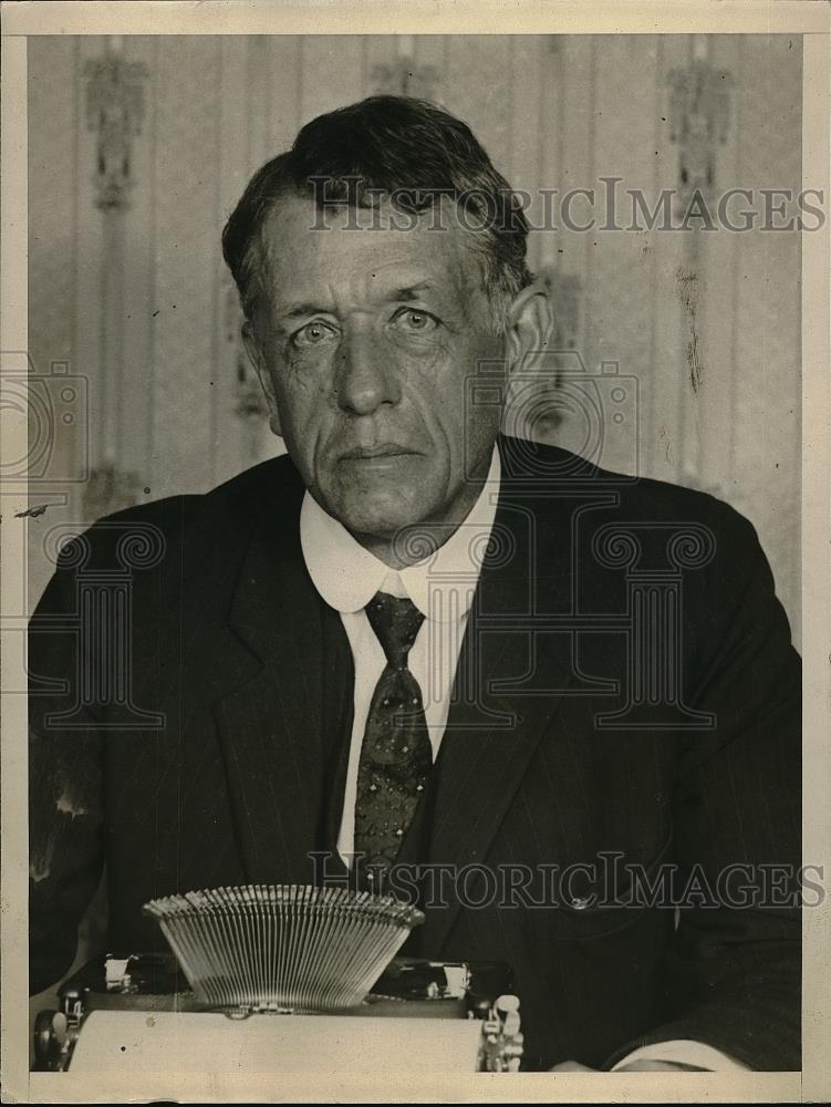 1925 Press Photo A.M. Herring, Plane Inventor - neb48342 - Historic Images