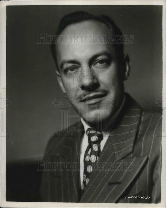 1949 Press Photo Albert G Crockett of Mack Intl Motor Truck Co - Historic Images