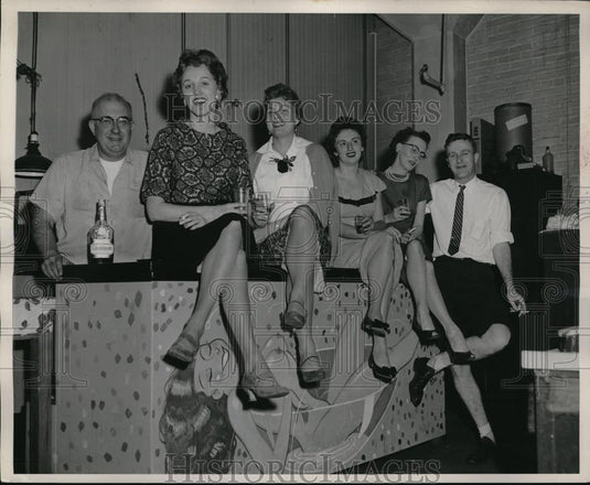 1971 Press Photo NEA Group, Art Berndt, Jane Love, Eileen Kirschner, Fairfield - Historic Images