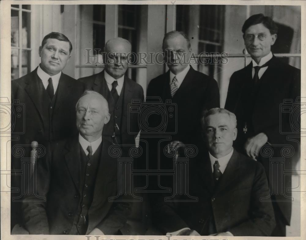 1924 Press Photo Methodist Church Bishops, Fisher,Robinson,Smith,Birnay, - Historic Images