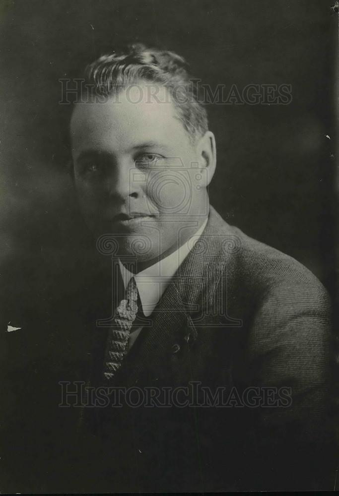 1925 Press Photo Judge WM Thomas Ottawa County - Historic Images