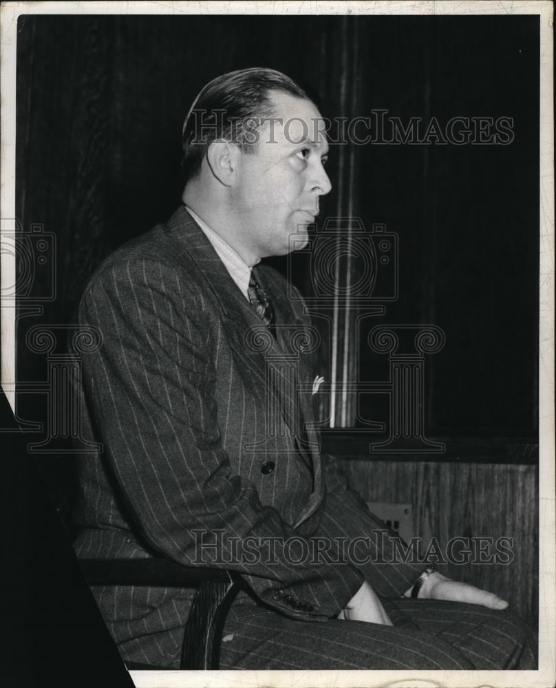 1941 Press Photo Captain Mike Blackwell - neb47490 - Historic Images