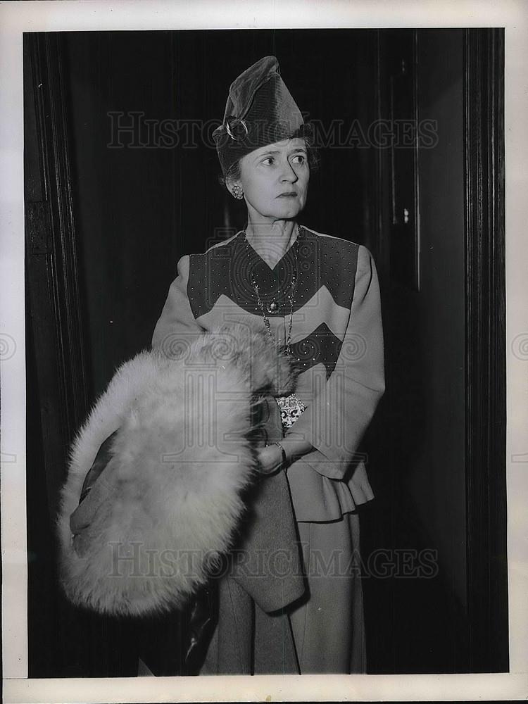 1946 Press Photo NYC, Mrs Ruth Zim at daughters bigamy trial - Historic Images