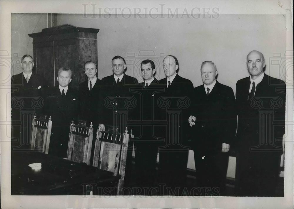 1945 Press Photo Mrssrs Ramsay, Reinikka, Kukkonen, Minkomies, Rangell - Historic Images