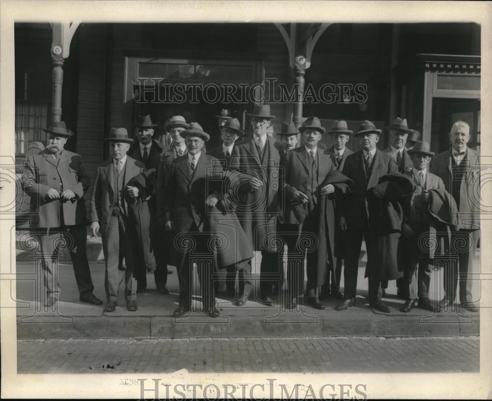 1925 Press Photo Jury in White Plains, NY for Rhinelander case - neb47870 - Historic Images