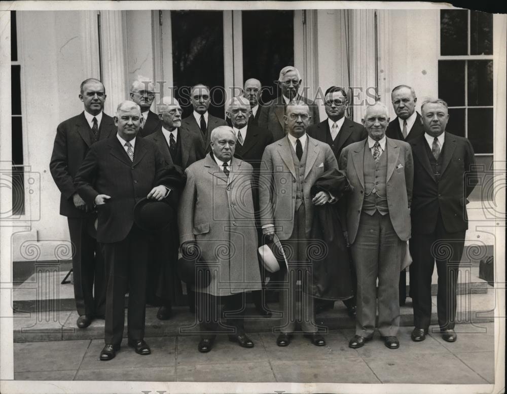 1932 Press Photo Amer Bar Assn,C Martin,C Boston,G Thompson,J Keaton - neb47845 - Historic Images