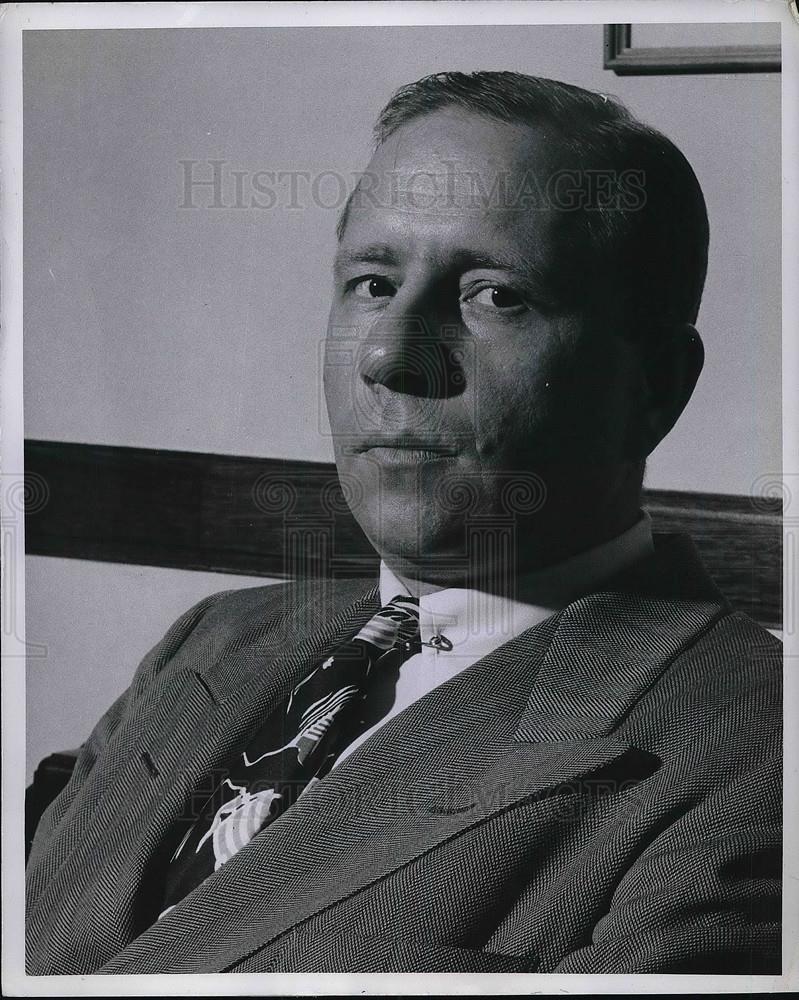 1946 Press Photo John S. Bugas Director Of Industrial Relations One Of Four - Historic Images