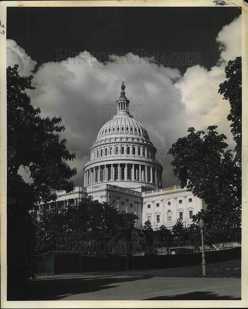 1963 Press Photo Washington D.C. Capitol building - Historic Images