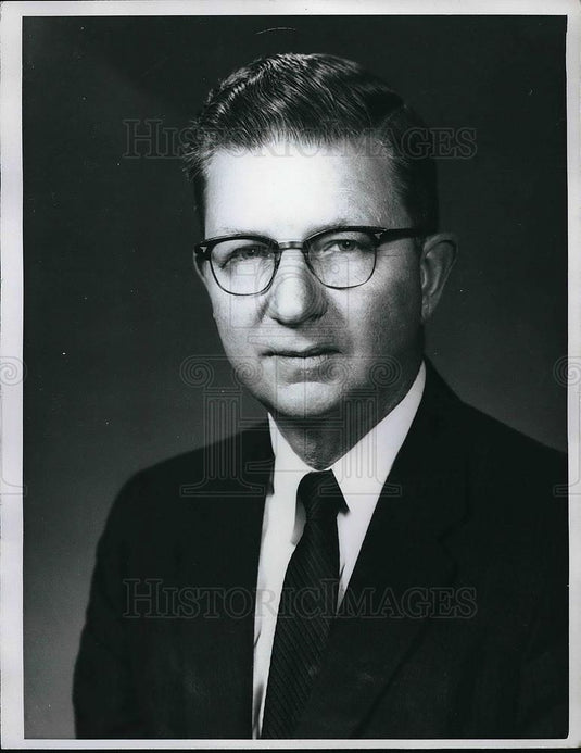 1962 Press Photo Charles Hitch of the Rand Corp. - neb14967 - Historic Images