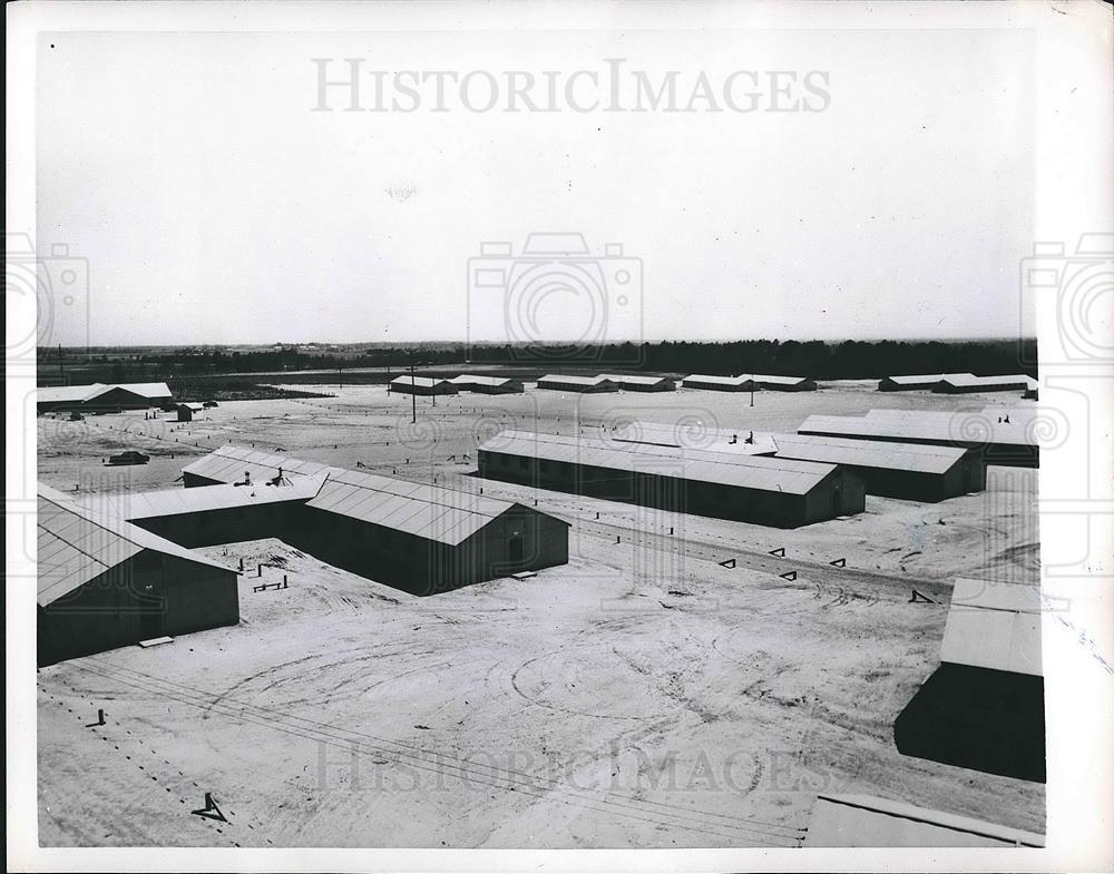 1952 Press Photo Barracks housing at Savannah RHB plant - Historic Images