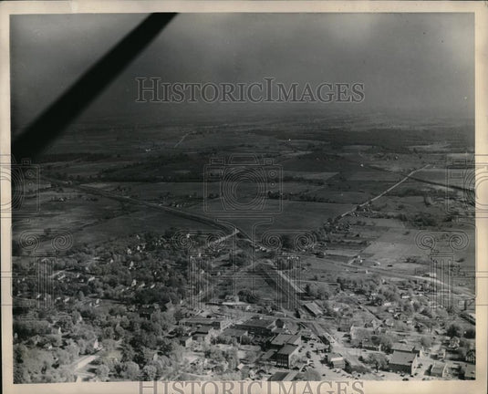 1945 Press Photo Aerial View Of Eldon, MO - neb51499 - Historic Images