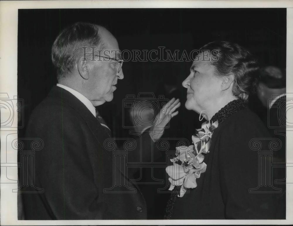 1939 Press Photo William Bankhead Rep. Mary Norton - neb52442 - Historic Images