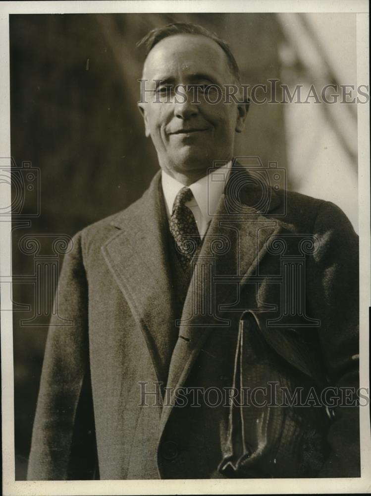 1930 Press Photo Joseph H. Durrell, Vice President of National City Bank - Historic Images