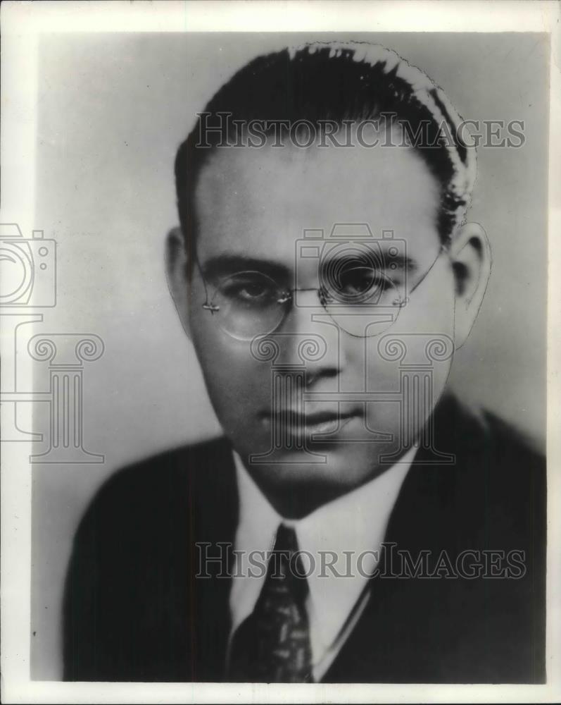 1936 Press Photo Mr A.L. Alexander - neb52386 - Historic Images