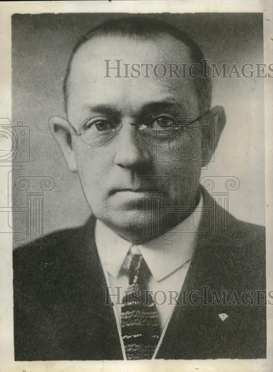 1930 Press Photo Edward Brodin Oregaon Newspaper Publisher - neb51369 - Historic Images