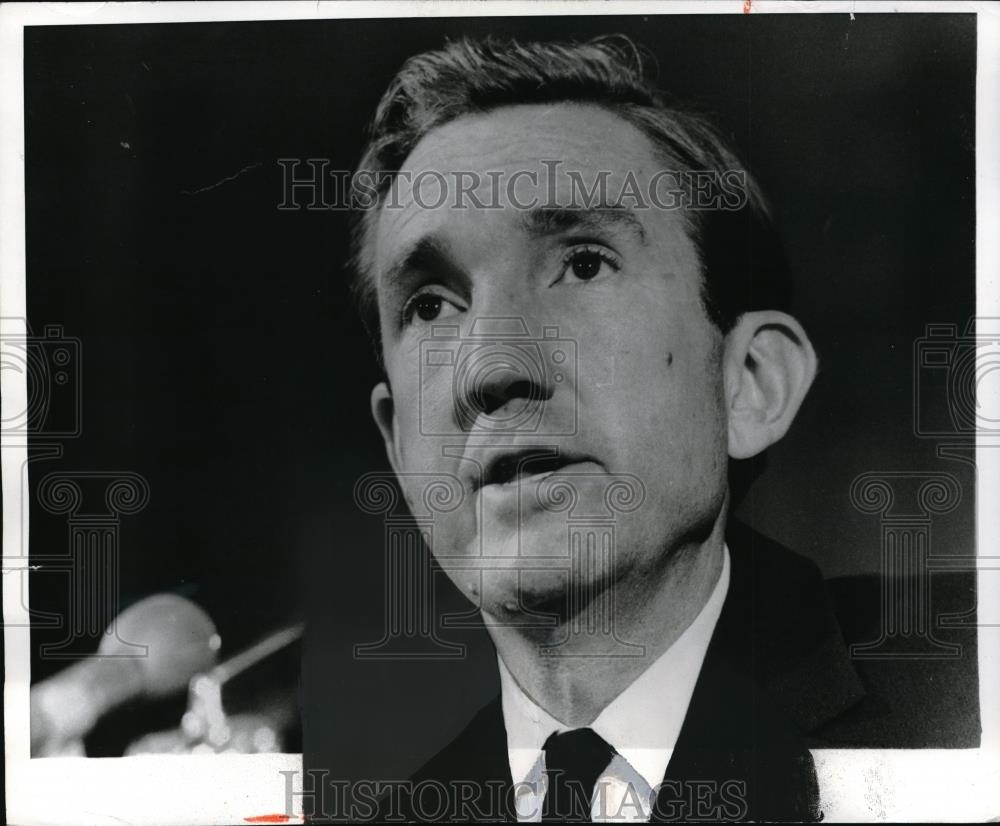 1970 Press Photo Ramsey Clark before the Senate Judiciary Committee. - neb50152 - Historic Images