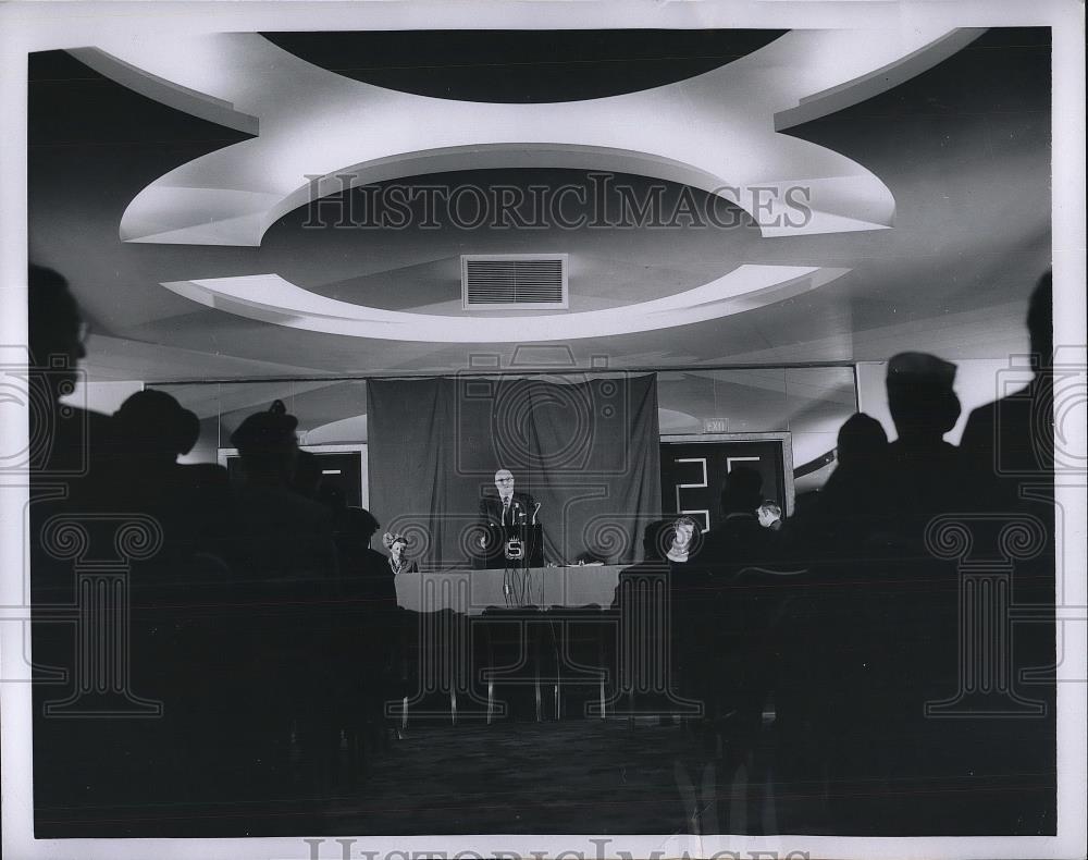 1955 Press Photo GOP Natl chairman Leonard Ha;ll in D.C. - neb24311 - Historic Images