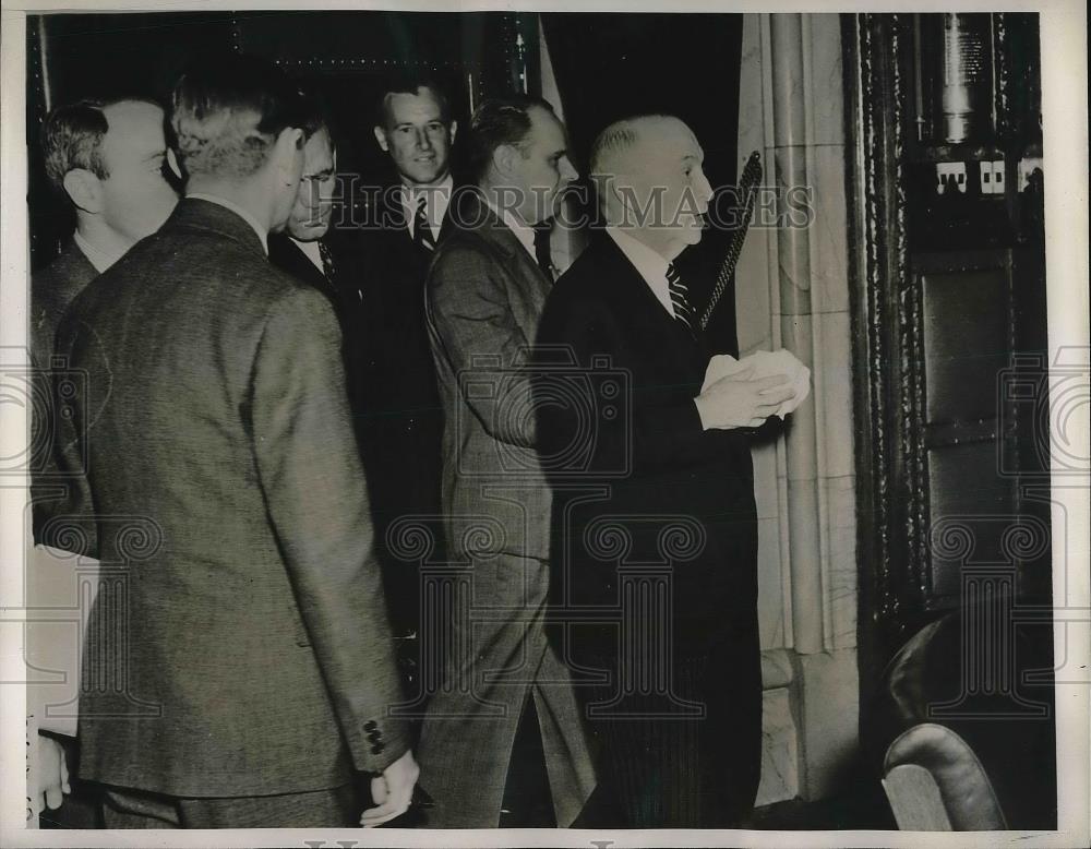 1939 Press Photo Albany, NY trial of Judge Martin for bribe taking - Historic Images