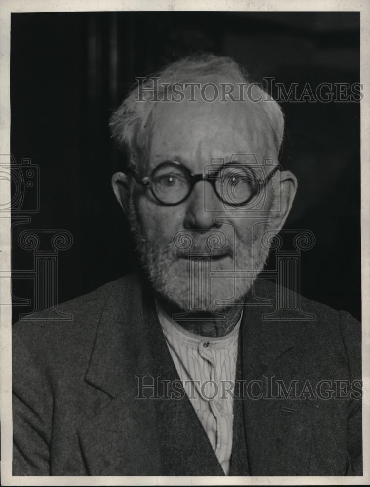 1928 Press Photo John Dunn at Age 78 and Paroled - neb50868 - Historic Images