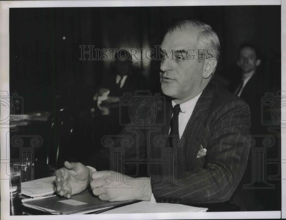 1938 Press Photo Fred Hoehler, director of Amer ican Public Welfare Assn - Historic Images